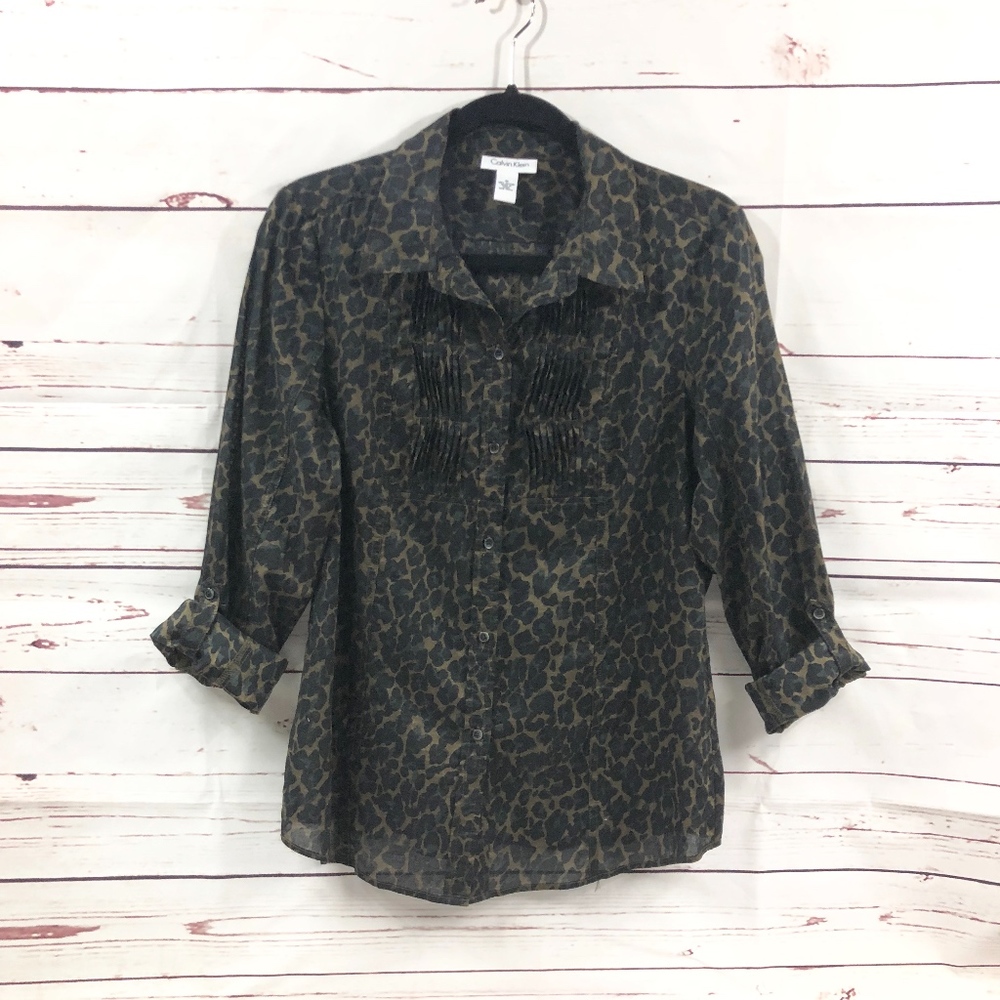 Calvin Klein Leopard Top